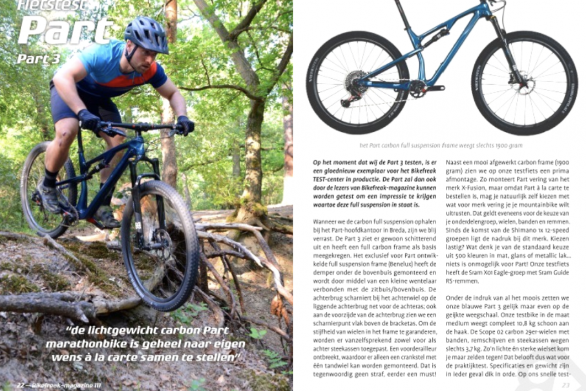 Artikel Bikefreak Magazine | PART Cycling